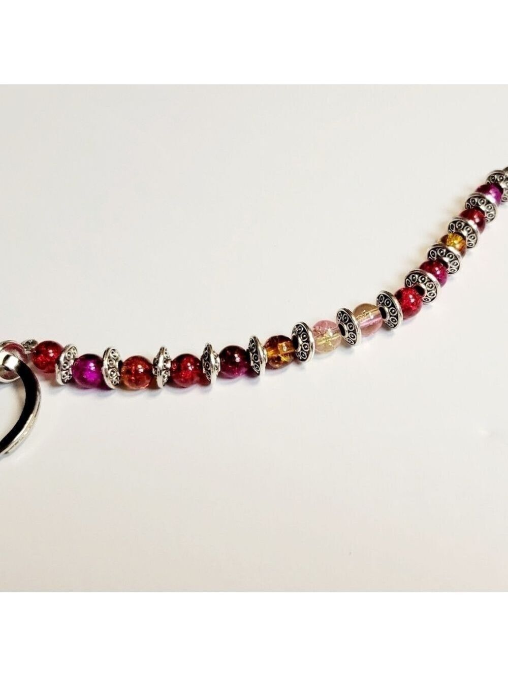 Handmade Beaded Keychain - Picture 3 of 3